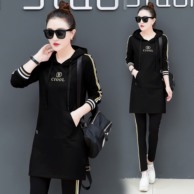 hooded autumn hoodies twopiece sets top and pants korean fashion clothing retro womens fall outfit matching korean style Y200110, Green
hooded autumn hoodies twopiece sets top and pants korean fashion clothing retro womens fall outfit matching korean style Y200110, Green