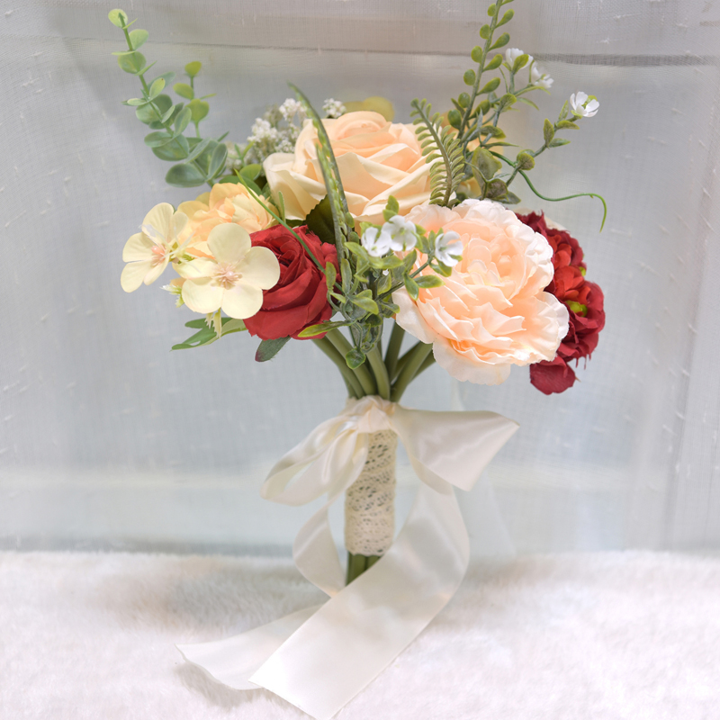 Wedding bridal supplies photo retro photo props Korean small bouquets family party