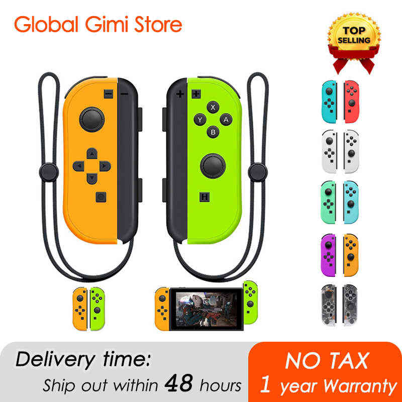 Joy Con Switch Controller With 6 Axis Gyro Joycon Joystick Gamepad For Ns Switch Nintendo Switch Accessories Joy-Con Controller H220421
Joy Con Switch Controller With 6 Axis Gyro Joycon Joystick Gamepad For Ns Switch Nintendo Switch Accessories Joy-Con Controller H220421