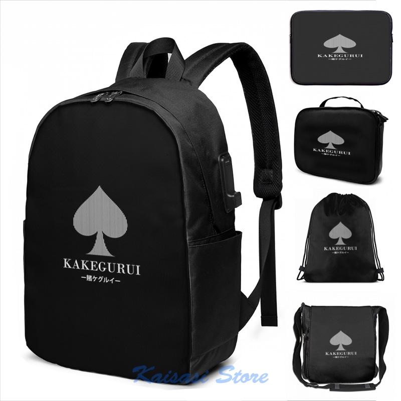 Backpack Kakegurui Ace Of Spades - Compulsive Gambler USB Charge Men School Bags Women Bag Travel Laptop, Drawstring bag
Backpack Kakegurui Ace Of Spades - Compulsive Gambler USB Charge Men School Bags Women Bag Travel Laptop, Drawstring bag
