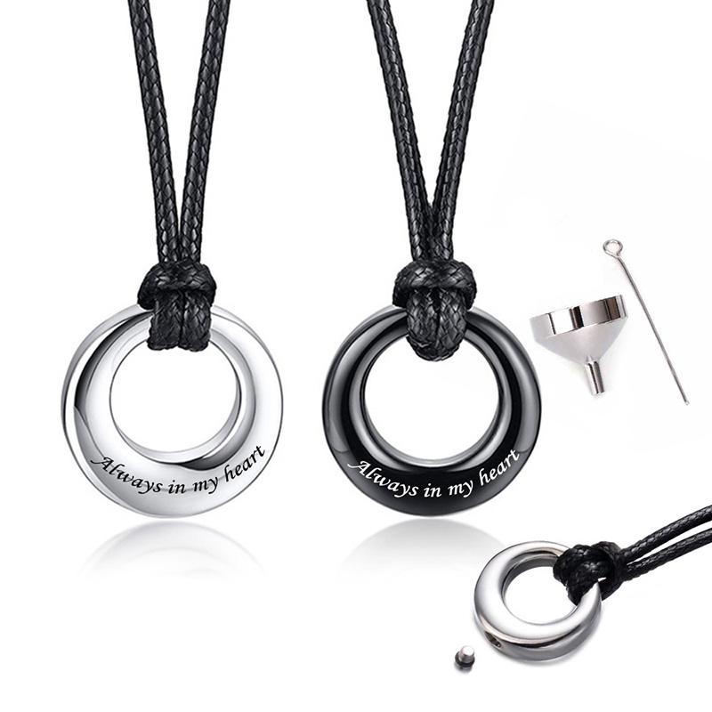 Pendant Necklaces Cremation Jewelry Urn Necklace For Ashes Circle Of Life Eternity Memorial Gift Made 316L Stainless SteelPendant NecklacesP
Pendant Necklaces Cremation Jewelry Urn Necklace For Ashes Circle Of Life Eternity Memorial Gift Made 316L Stainless SteelPendant NecklacesP