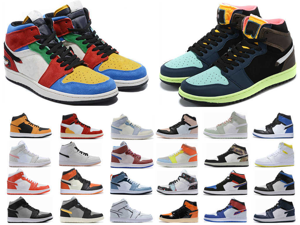 Mens 1 high OG basketball shoes Jumpman 1s Bordeaux University Blue dark mocha bred shadow bred UNC twist seafoam men women Sports Sneakers
Mens 1 high OG basketball shoes Jumpman 1s Bordeaux University Blue dark mocha bred shadow bred UNC twist seafoam men women Sports Sneakers