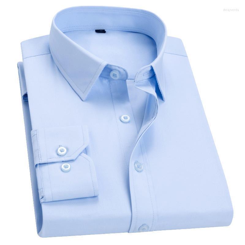 Men's Dress Shirts Fashion Formal Men Long Sleeve Shirt Stitching Pocket Design Fabric Soft Comfortable Slim Fit Style 7XL Dway22, Blue
Men's Dress Shirts Fashion Formal Men Long Sleeve Shirt Stitching Pocket Design Fabric Soft Comfortable Slim Fit Style 7XL Dway22, Blue
