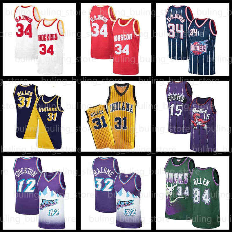 34 Hakeem Olajuwon Jersey Jason Williams Reggie Miller 31 Houstons Rocket John Stockton 55 Karl Malone Throwback Allen Iverson Basketball Jerseys Mens, Jersey(fugu) 
34 Hakeem Olajuwon Jersey Jason Williams Reggie Miller 31 Houstons Rocket John Stockton 55 Karl Malone Throwback Allen Iverson Basketball Jerseys Mens, Jersey(fugu)