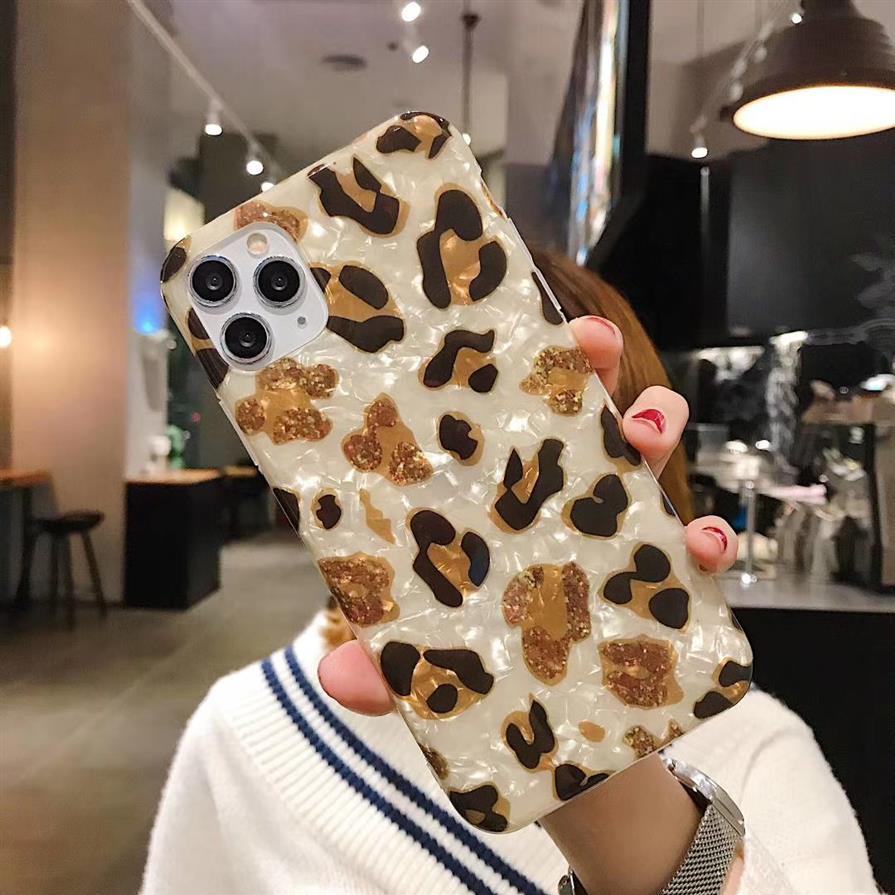 For iphone 12 Pro X XS max XR Case Luxury Conch Shell Leopard Print Phone Case For iphone 6 6s 7 8plus Cover Fashion Glossy Soft266L
For iphone 12 Pro X XS max XR Case Luxury Conch Shell Leopard Print Phone Case For iphone 6 6s 7 8plus Cover Fashion Glossy Soft266L