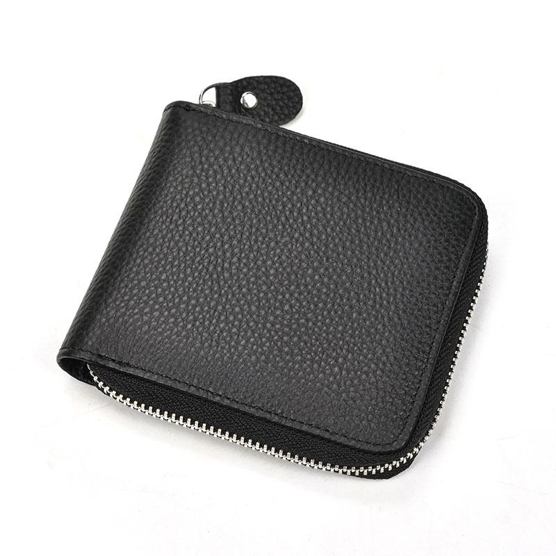Wallets Black Soft Genuine Leather Short Wallet Zip Card Purse With Coin Po Pocket Men Women Male Female WalletWallets, Design 3 pink
Wallets Black Soft Genuine Leather Short Wallet Zip Card Purse With Coin Po Pocket Men Women Male Female WalletWallets, Design 3 pink
