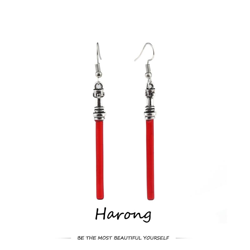 Dangle & Chandelier Harong Wars Fashion Drop Earrings Red Lightsaber Personality Ladies Cosplay Party Movie Jewelry Accessories GfitsDangle
Dangle & Chandelier Harong Wars Fashion Drop Earrings Red Lightsaber Personality Ladies Cosplay Party Movie Jewelry Accessories GfitsDangle