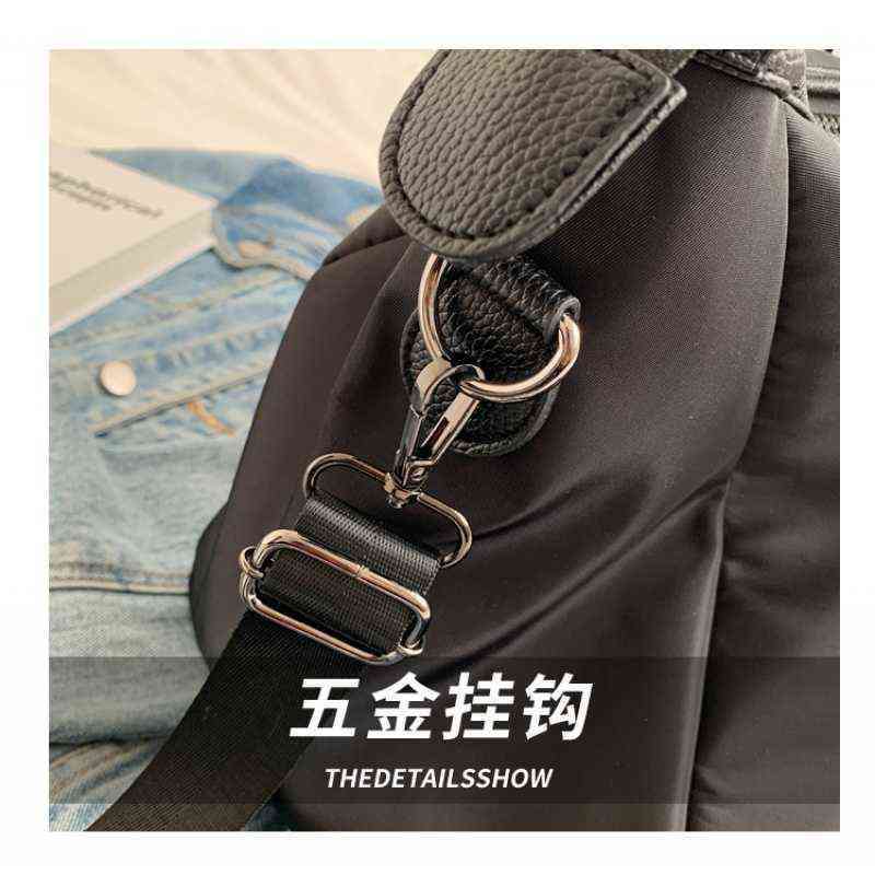 Short-Distance Travel Bag Women's Portable Luggage Men's Korean-Style Large Capacity Canvas Lightweight Waterproof Ba 220709