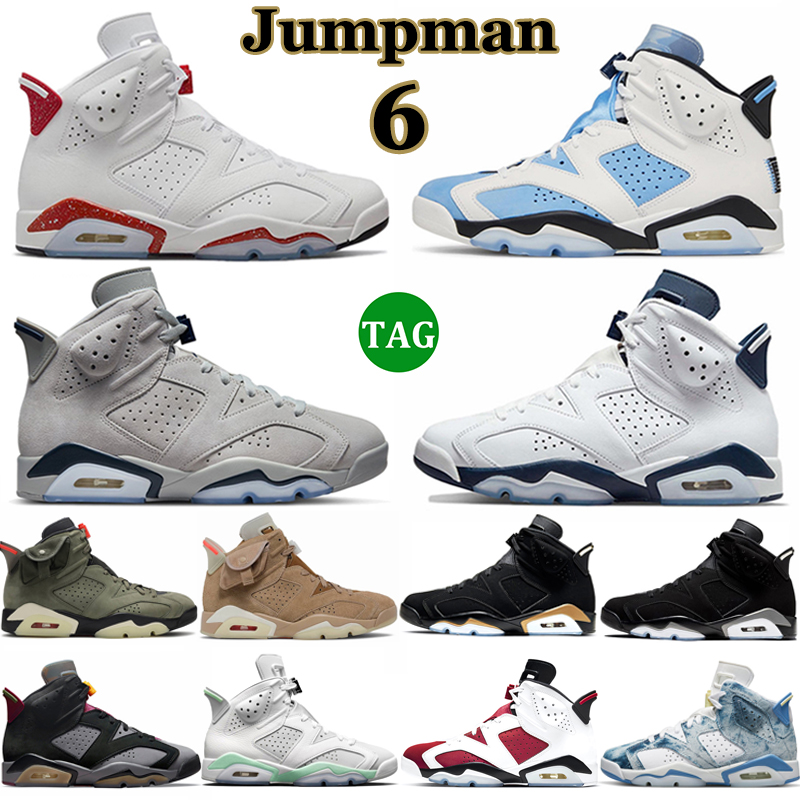 Jumpman 6 6s Basketball Shoes Men Women UNC White Black Infrared Red Oreo Midnight Navy Carmine Georgetown Bordeaux Mens Trainers Sports Sneakers
Jumpman 6 6s Basketball Shoes Men Women UNC White Black Infrared Red Oreo Midnight Navy Carmine Georgetown Bordeaux Mens Trainers Sports Sneakers