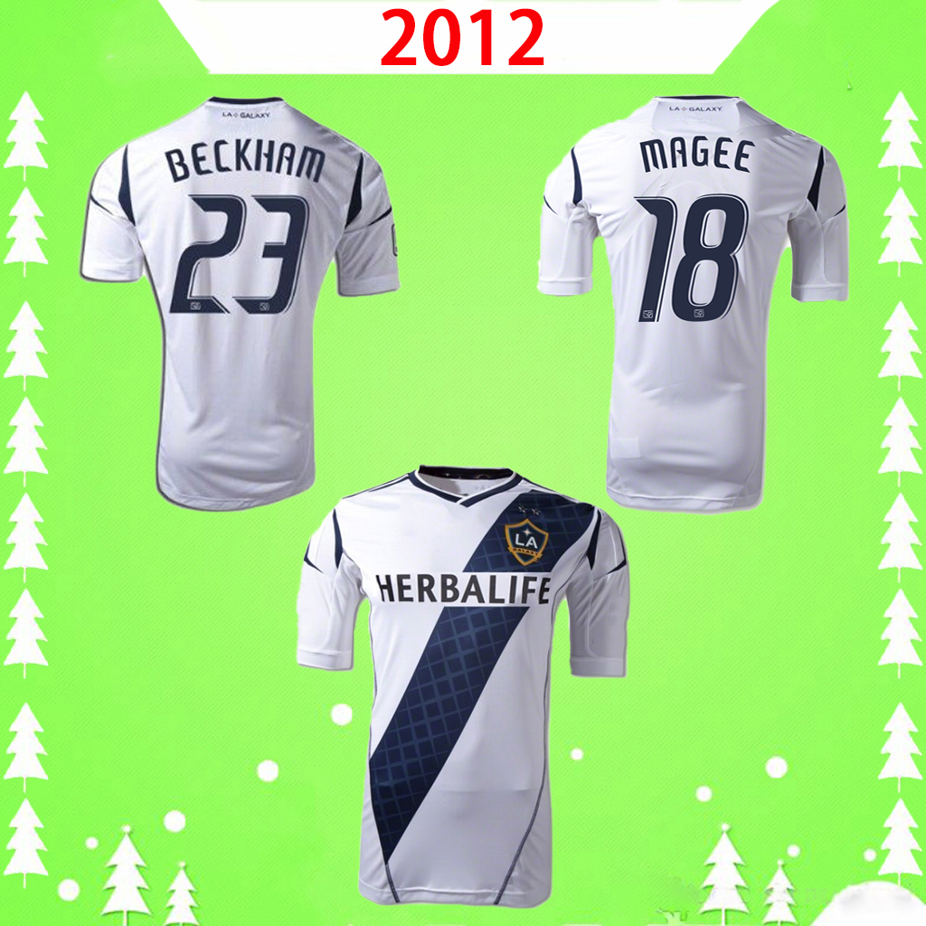 2012 RETRO LA Galaxy soccer jerseys home white Los Angeles Football shirt Vintage Thailand Quality Classic uniforms #23 Beckham Keane Donovan Magge Juninho Barrett, 2020 2021
2012 RETRO LA Galaxy soccer jerseys home white Los Angeles Football shirt Vintage Thailand Quality Classic uniforms #23 Beckham Keane Donovan Magge Juninho Barrett, 2020 2021