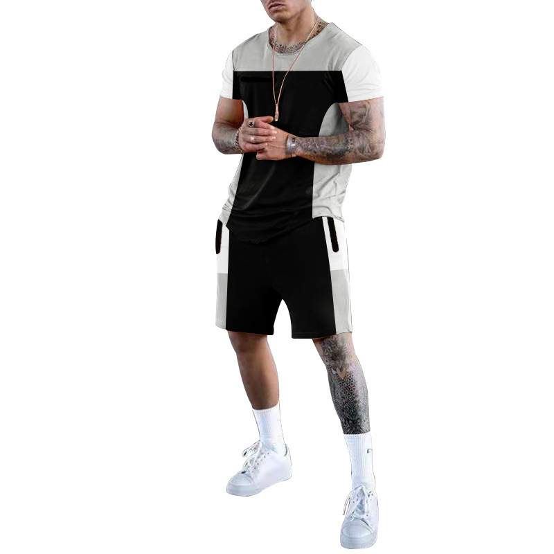 Mens Casual Two Piece Suit T-shirt Shorts Tracksuit Men Tracksuits Jogger Yoga Morning Exercise Running Fitness Outdoor Set, Army green
Mens Casual Two Piece Suit T-shirt Shorts Tracksuit Men Tracksuits Jogger Yoga Morning Exercise Running Fitness Outdoor Set, Army green