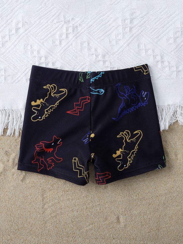Baby boy dinosaur printed swimming trunks SHE