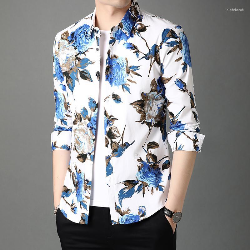 Men's Casual Shirts Male Floral High Quality Mens Cotton Clothes Long Sleeve Printed ShirtsMen's Eldd22, Black
Men's Casual Shirts Male Floral High Quality Mens Cotton Clothes Long Sleeve Printed ShirtsMen's Eldd22, Black