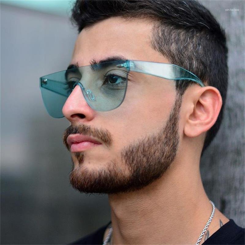 Sunglasses Candy Color Rimless Square Shades For Women Single Lens Transparent Luxury Fashion Yellow Pink Purple Sun GlassesSunglasses
Sunglasses Candy Color Rimless Square Shades For Women Single Lens Transparent Luxury Fashion Yellow Pink Purple Sun GlassesSunglasses