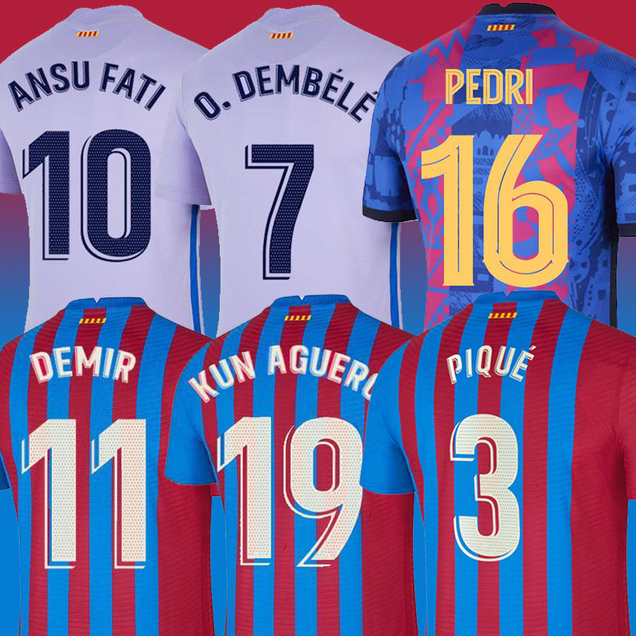 F. DE JONG Barcelona Soccer Jerseys maillot de foot 2022 2023 Dest Ansu Fati Kun Aguero Umtiti Woman kids kit ADAMA Camisetas de football, Men(basa)
F. DE JONG Barcelona Soccer Jerseys maillot de foot 2022 2023 Dest Ansu Fati Kun Aguero Umtiti Woman kids kit ADAMA Camisetas de football, Men(basa)