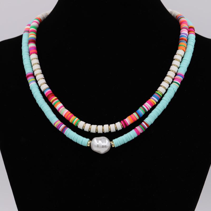 Chokers VONNOR Korean Fashion Necklaces Costume Jewelry For Women 2022 Choker On The Neck Chain Multicolor Clay Imitation Pearl Necklace
Chokers VONNOR Korean Fashion Necklaces Costume Jewelry For Women 2022 Choker On The Neck Chain Multicolor Clay Imitation Pearl Necklace