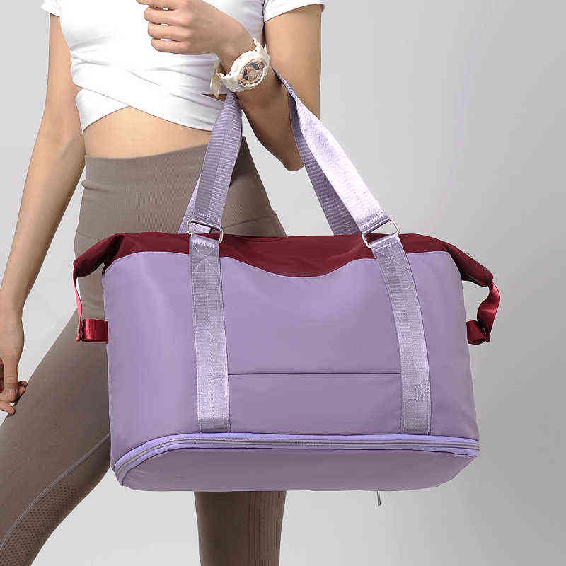 Expand Travel Bags Quality Women Handbag Outdoor Duffle Bag Wet and Dry Separation Sports Fitness Bag Fashion Shouler Bag 220611, Blue
Expand Travel Bags Quality Women Handbag Outdoor Duffle Bag Wet and Dry Separation Sports Fitness Bag Fashion Shouler Bag 220611, Blue