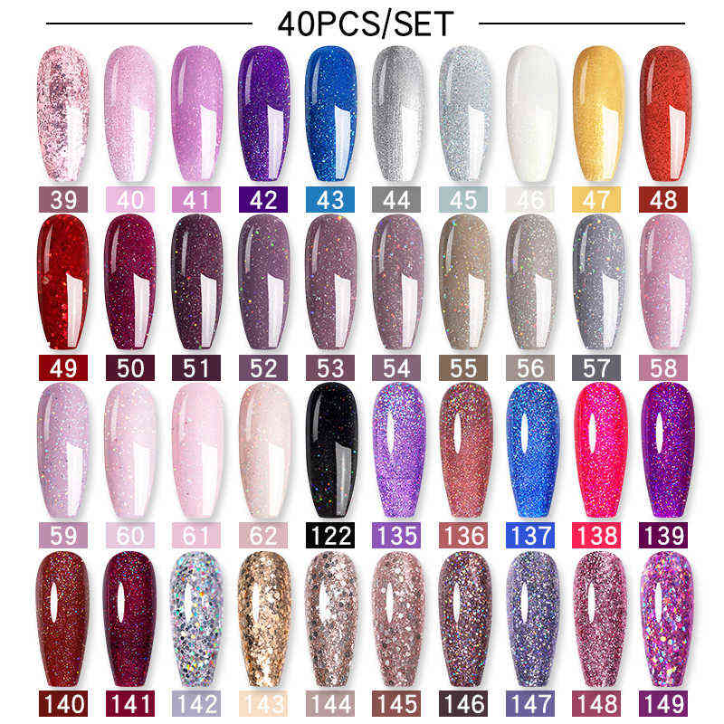 NXY Nail Gel 24 40pcs Color Polish Set 149 Colors Semi Permanent Uv Led Varnish Soak Off Lacquers Base Top 0328, Beige
NXY Nail Gel 24 40pcs Color Polish Set 149 Colors Semi Permanent Uv Led Varnish Soak Off Lacquers Base Top 0328, Beige