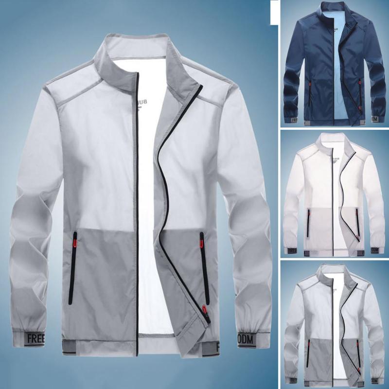 Men's Jackets Sunscreen Outdoor Coat Elastic Cuff Jacket Breathable Lightweight Chic Sunshade Stretchy Hem Men JacketMen's Men'sMen's, White
Men's Jackets Sunscreen Outdoor Coat Elastic Cuff Jacket Breathable Lightweight Chic Sunshade Stretchy Hem Men JacketMen's Men'sMen's, White