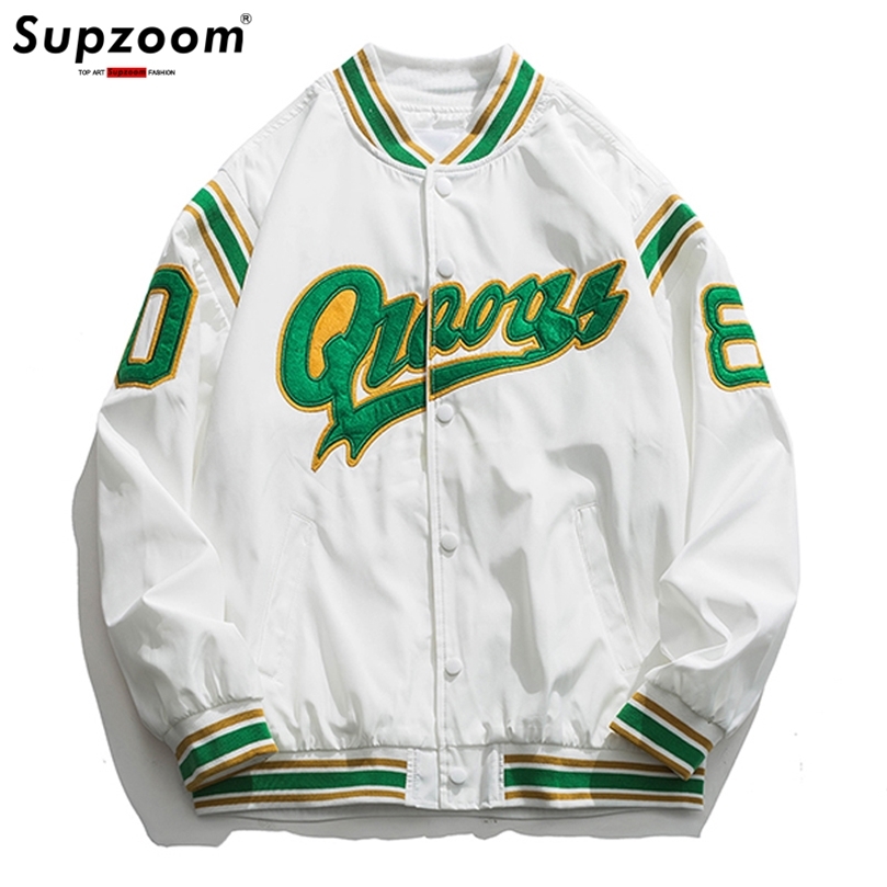 Arrival Bomber Jacket Brand Clothing Men Single Breasted Spliced Autumn Baseball Pure Fresh Stripe Coat Casual 220816, White
Arrival Bomber Jacket Brand Clothing Men Single Breasted Spliced Autumn Baseball Pure Fresh Stripe Coat Casual 220816, White