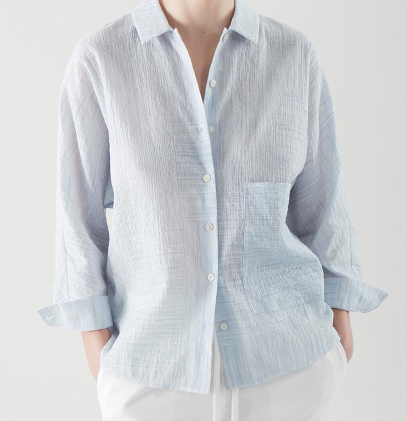 Women's Blouses & Shirts 2022 Summer Autumn Women Blouse Casual Loose Long Sleeve Shirt Top Ol Office Ladies Wear Fresh, Blue
Women's Blouses & Shirts 2022 Summer Autumn Women Blouse Casual Loose Long Sleeve Shirt Top Ol Office Ladies Wear Fresh, Blue
