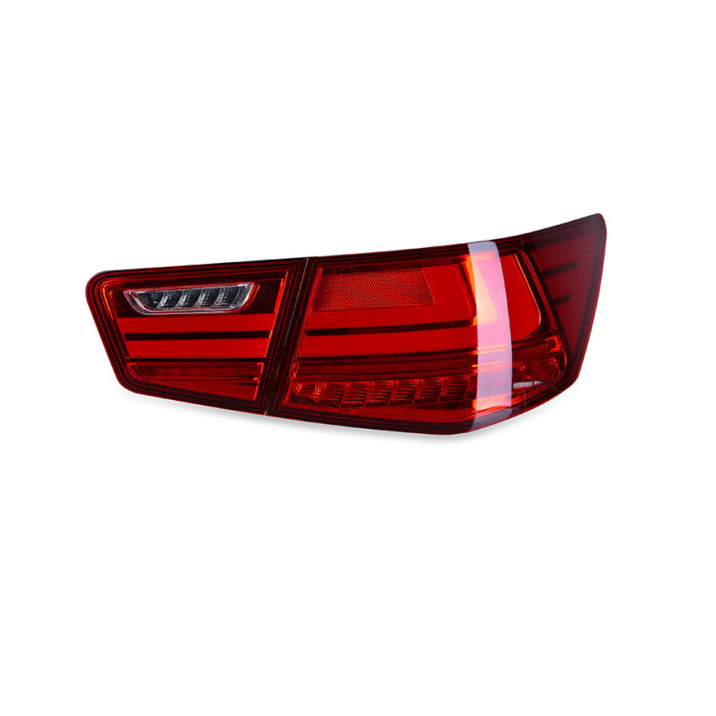 LED Tail Light For Kia Forte 2009-2013 Rear Fog LED Dynamic Turn Signal Lights Car Reverse Taillights Assembly