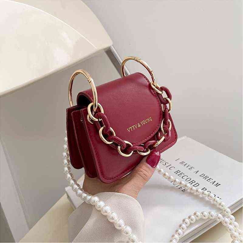 HBP Crossbody Bag Luxury Beaded Necklace Bags for Women Cute Mini Shoulder Handbag Female Stylish Lipstick and Make 2022 Trend 220727, Red bag
HBP Crossbody Bag Luxury Beaded Necklace Bags for Women Cute Mini Shoulder Handbag Female Stylish Lipstick and Make 2022 Trend 220727, Red bag