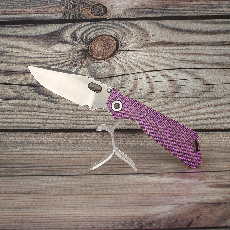 EVIL EYES Custom Strider SNG #52 Folding Knife Noble Purple Crystalline Titanium Handle 100% M390 Blade Outdoor Tactical Survival Tools Pocket EDC Collection Series
EVIL EYES Custom Strider SNG #52 Folding Knife Noble Purple Crystalline Titanium Handle 100% M390 Blade Outdoor Tactical Survival Tools Pocket EDC Collection Series