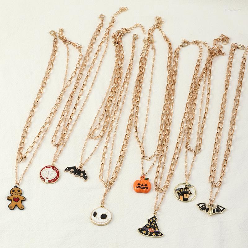 Pendant Necklaces Horror Party Holiday Pumpkin Ghost Face Halloween Necklace Alloy Drop Oil Nightmare Before Christmas Hip Hop JewelryPendan
Pendant Necklaces Horror Party Holiday Pumpkin Ghost Face Halloween Necklace Alloy Drop Oil Nightmare Before Christmas Hip Hop JewelryPendan
