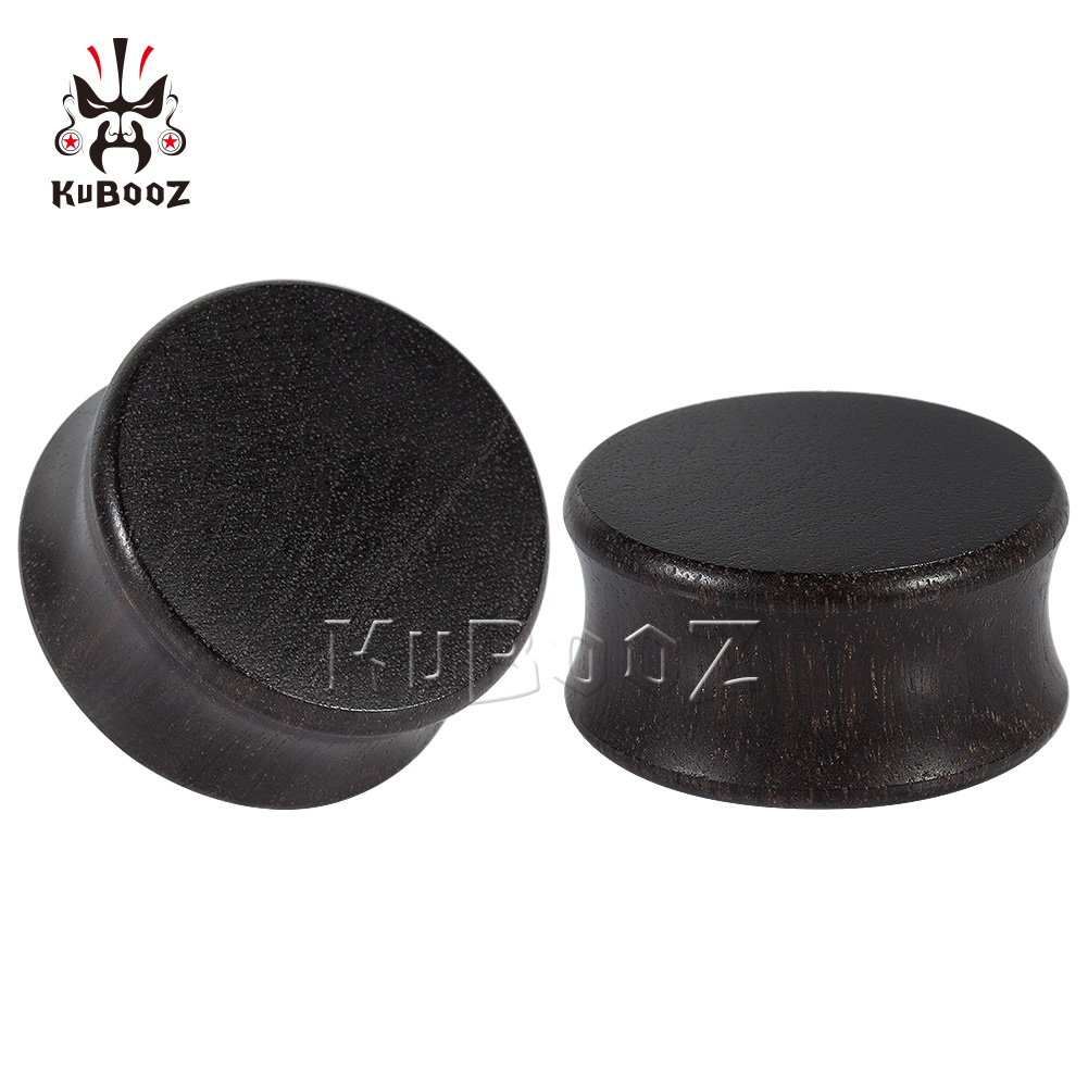 KUBOOZ Wood Ebony Flat Ear Piercing Gauges Earring Tunnel And Plugs Body Jewelry Wholesale Making Supplier 8mm to 25mm 48PCS
KUBOOZ Wood Ebony Flat Ear Piercing Gauges Earring Tunnel And Plugs Body Jewelry Wholesale Making Supplier 8mm to 25mm 48PCS
