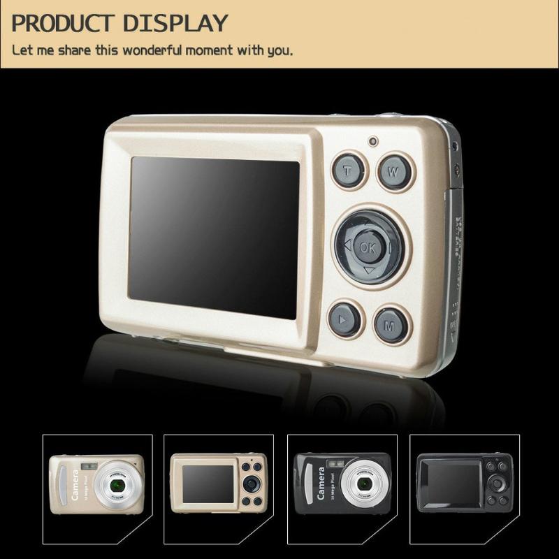 Digital Cameras 16 Million Pixels 2.7-inch Portable Camera 720P Rechargeable LCD Screen Mini Recorder Video Pography