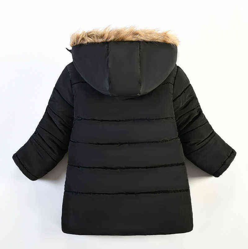 Boys Thick Jackets 2021 Winter Baby Boy Jacket Hooded Outerwear Children's Clothing Fashion Children Warm Jackets Toddler Zipper Jacket J220718