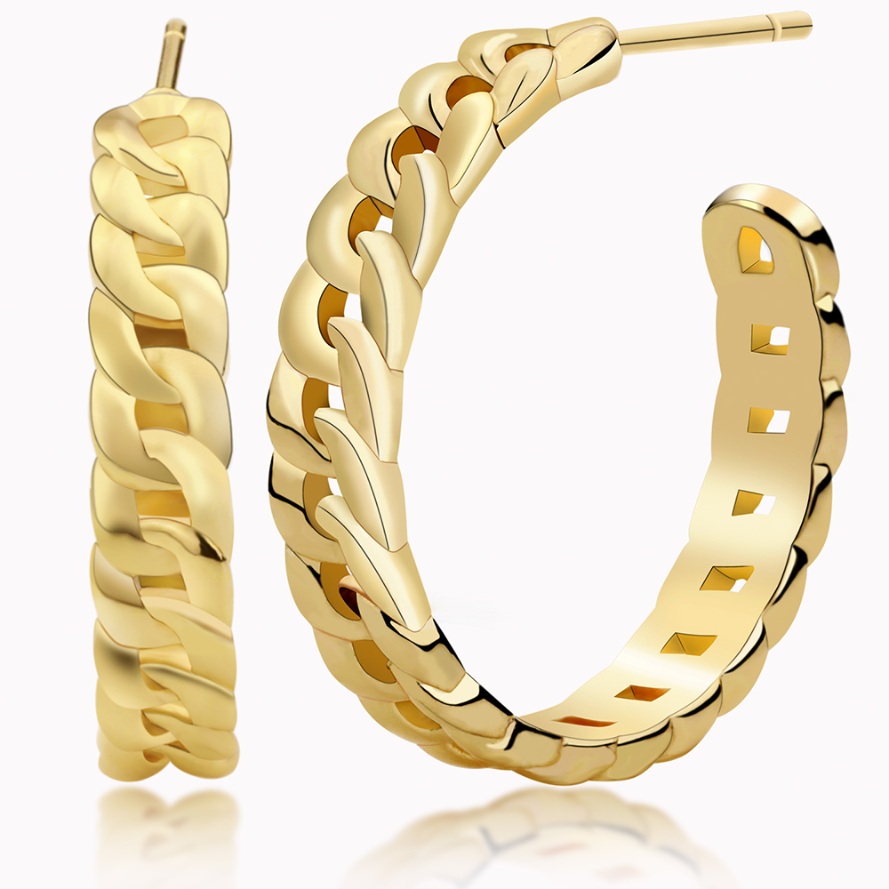 18k Yellow Gold Plated C Shape Stud Earring For Women Female Trend Earrings Jewelry Gift
18k Yellow Gold Plated C Shape Stud Earring For Women Female Trend Earrings Jewelry Gift
