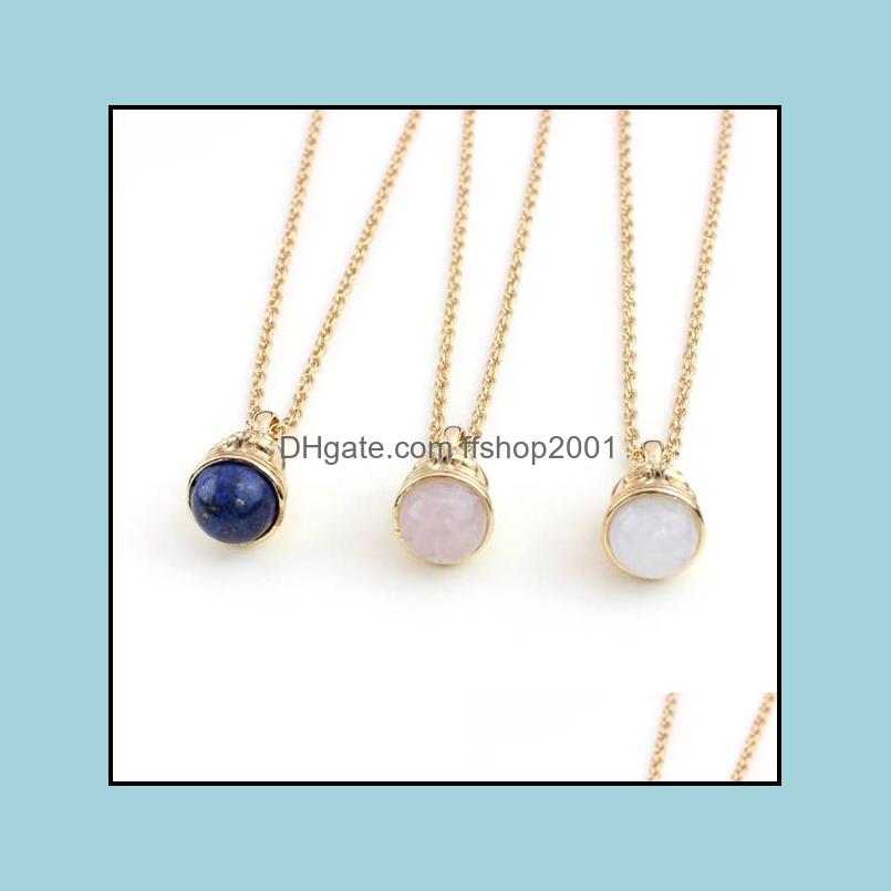 Pendant Necklaces Bell Rose Pink Quartz White Crystal Lapis Lazi Natural Stone Necklace Chain For Women Girl Brand Jewelry Ffshop2001 Dh3Jw
Pendant Necklaces Bell Rose Pink Quartz White Crystal Lapis Lazi Natural Stone Necklace Chain For Women Girl Brand Jewelry Ffshop2001 Dh3Jw