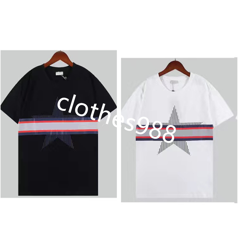Mens Designer Clothing Famous Men' High Quality T Shirt Letter Print Round Neck Short Sleeve Black White Fashion Men Women T Shirts -2XL, 24
Mens Designer Clothing Famous Men' High Quality T Shirt Letter Print Round Neck Short Sleeve Black White Fashion Men Women T Shirts -2XL, 24