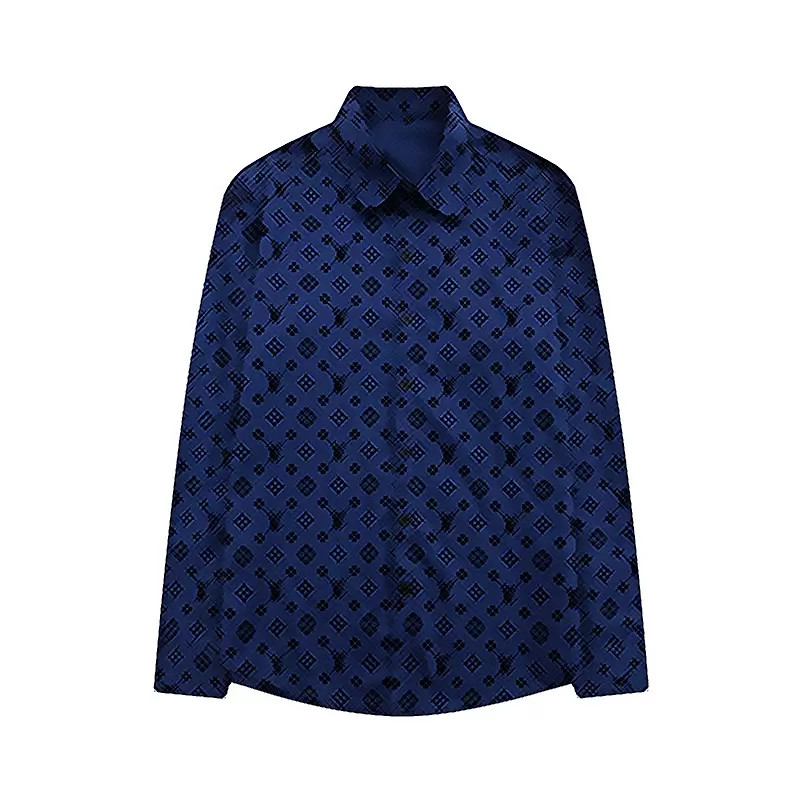 Spring Autumn Long Sleeve Designer Bowling Shirts High Quality Men Fashion Solid Plaid Print Button Down Dress Shirt Man Casual Shirt M-3XL Flocking process 01, Customize
Spring Autumn Long Sleeve Designer Bowling Shirts High Quality Men Fashion Solid Plaid Print Button Down Dress Shirt Man Casual Shirt M-3XL Flocking process 01, Customize