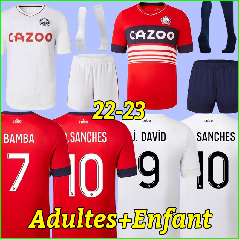 LOSC Lille 2022 2023 soccer jerseys BURAK DAVID FONTE BAMBA BEN ARFA football shirt 22 23 Lille Olympique R. SANCHES 10 maillot Adult Kids Kit ZHEGROVA full set socks, Home
LOSC Lille 2022 2023 soccer jerseys BURAK DAVID FONTE BAMBA BEN ARFA football shirt 22 23 Lille Olympique R. SANCHES 10 maillot Adult Kids Kit ZHEGROVA full set socks, Home