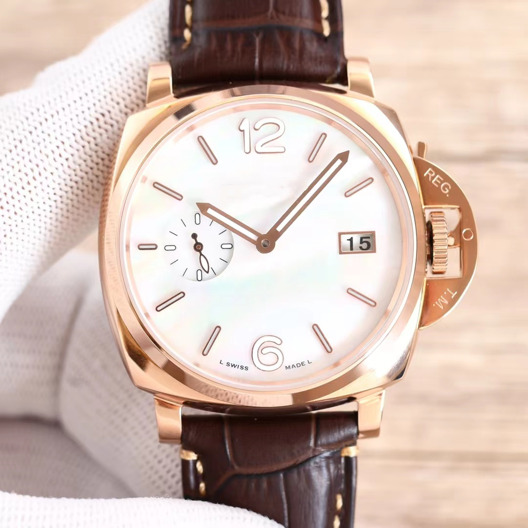 TOP Pam Watch Designer watches for Mens 42mm Seagull automatic mechanical movement 316L fine steel luminous waterproof 100 meters l4, Brown
TOP Pam Watch Designer watches for Mens 42mm Seagull automatic mechanical movement 316L fine steel luminous waterproof 100 meters l4, Brown