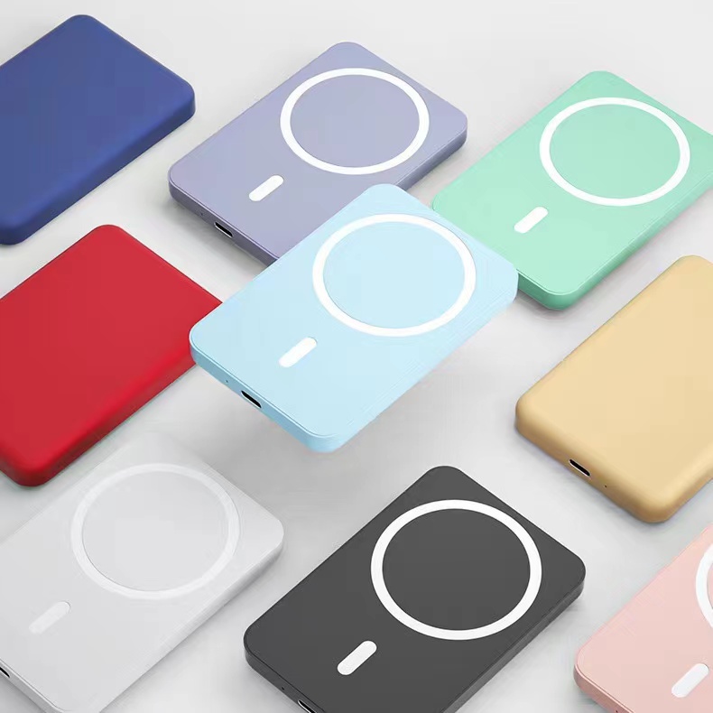 Phone Power Banks Magsafe charge bank is suitable for iphone 13 5000mAh power bank wireless bidirectional charging treasure portable mobile supply 10000 mAh
Phone Power Banks Magsafe charge bank is suitable for iphone 13 5000mAh power bank wireless bidirectional charging treasure portable mobile supply 10000 mAh