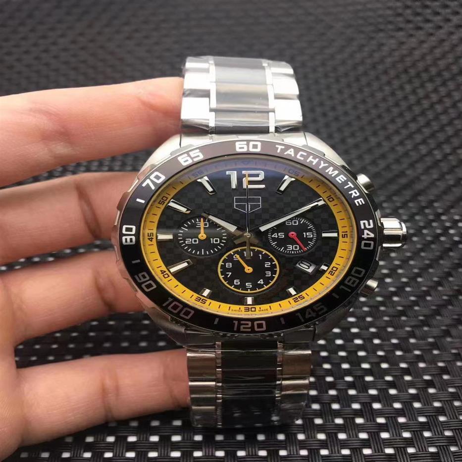 Luxury style 44mm men's watch quartz vk63 movement mineral super strong mirror classic model folding buckle strap wristwatch292x, Blue
Luxury style 44mm men's watch quartz vk63 movement mineral super strong mirror classic model folding buckle strap wristwatch292x, Blue