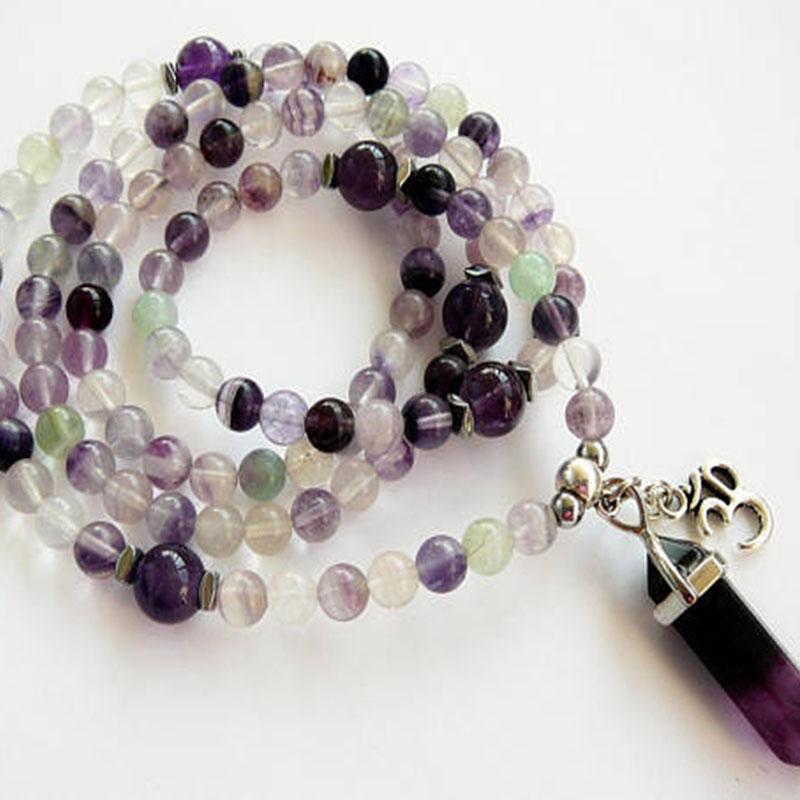 Beaded, Strands 108 Mala Fluorite Necklace Wrap Bracelet Meditation Yoga Buddhist Beads Om
Beaded, Strands 108 Mala Fluorite Necklace Wrap Bracelet Meditation Yoga Buddhist Beads Om