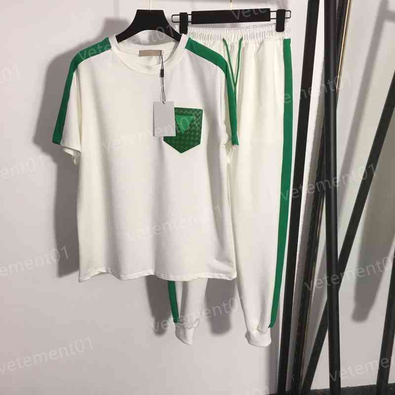 Womens Two Piece Pants Colorblock Short Sleeve T-Shirt And Slack Casual Pants Bo..VT Shirt Trousers 2 Piece Sets Designer Women Tracksuits 0912
Womens Two Piece Pants Colorblock Short Sleeve T-Shirt And Slack Casual Pants Bo..VT Shirt Trousers 2 Piece Sets Designer Women Tracksuits 0912