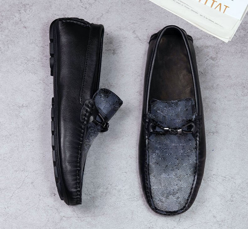 Casual Fashion Men Shoes PU Leather Solid Color Round Toe Flat Heel Printing Youth Trend Simple Comfortable Breathable Lightweight Peas Shoes, Clear
Casual Fashion Men Shoes PU Leather Solid Color Round Toe Flat Heel Printing Youth Trend Simple Comfortable Breathable Lightweight Peas Shoes, Clear