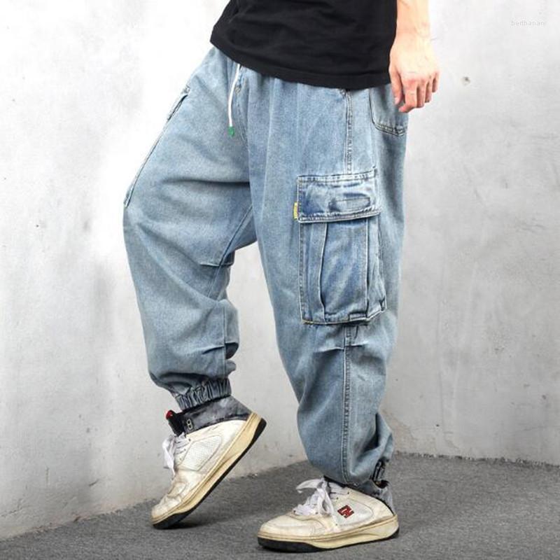 Men's Jeans Loose Baggy Harem Men Casual Cargo Pants Wide Leg Big Pocket Hiphop Denim Trousers Man Clothing Bert22, Sky blue
Men's Jeans Loose Baggy Harem Men Casual Cargo Pants Wide Leg Big Pocket Hiphop Denim Trousers Man Clothing Bert22, Sky blue