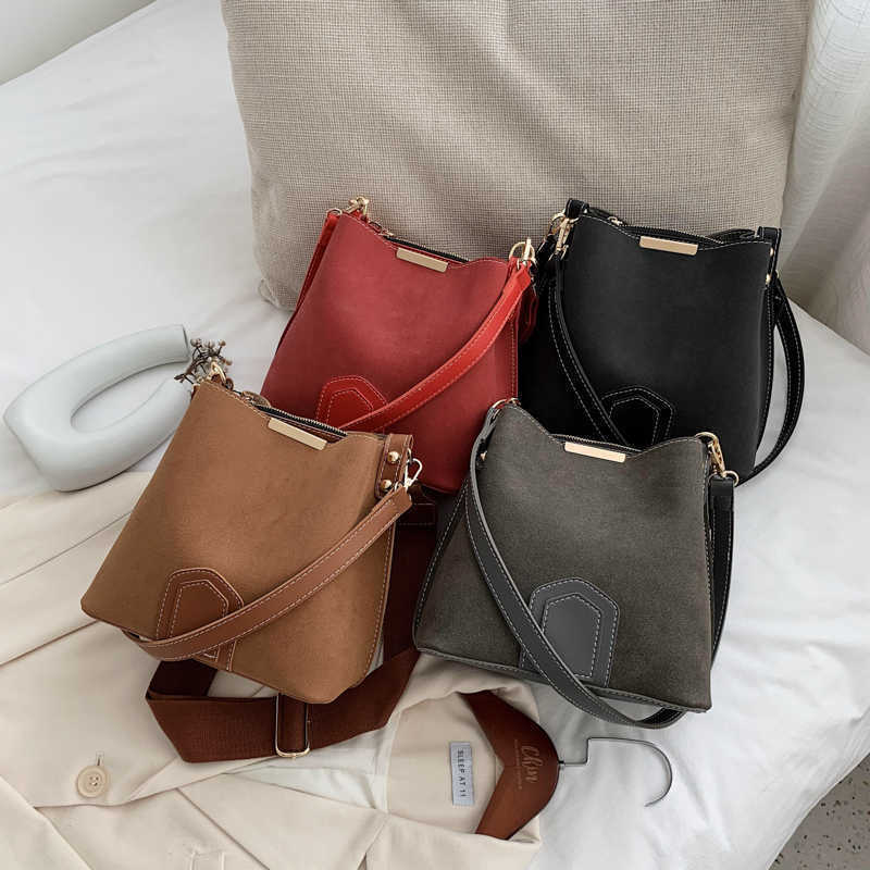 Vintage Scrub Leather Bucket Bags For Women 2022 Trending Designer Crossbody Shoulder Handbags Ladies Wide Shoulder Belt Bag, Black
Vintage Scrub Leather Bucket Bags For Women 2022 Trending Designer Crossbody Shoulder Handbags Ladies Wide Shoulder Belt Bag, Black