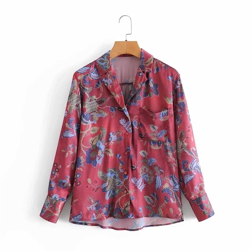 Women Vintage Printed Shirt Long Sleeves Fashion Chic Lady Woman Blouse Shirt Tops Femme Mujer blusas 210709, Red
Women Vintage Printed Shirt Long Sleeves Fashion Chic Lady Woman Blouse Shirt Tops Femme Mujer blusas 210709, Red