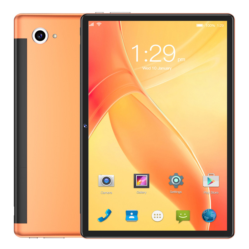 

10.1inch Tablet 3G WCDMA Dual SIM 1GB RAM 16GB ROM Octa Core GPS Camera WIFI Bluetooth Android PC S15, Orange