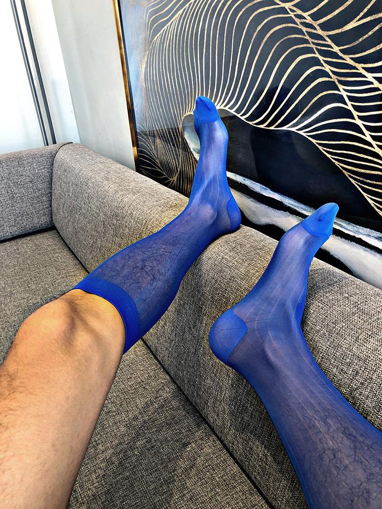 Men's Socks Tube Dress Gifts For Men Sheer Exotic Formal Wear Suit Sexy Gay Blue Transparent Stripe Business TNT SocksMen's, As pic
Men's Socks Tube Dress Gifts For Men Sheer Exotic Formal Wear Suit Sexy Gay Blue Transparent Stripe Business TNT SocksMen's, As pic