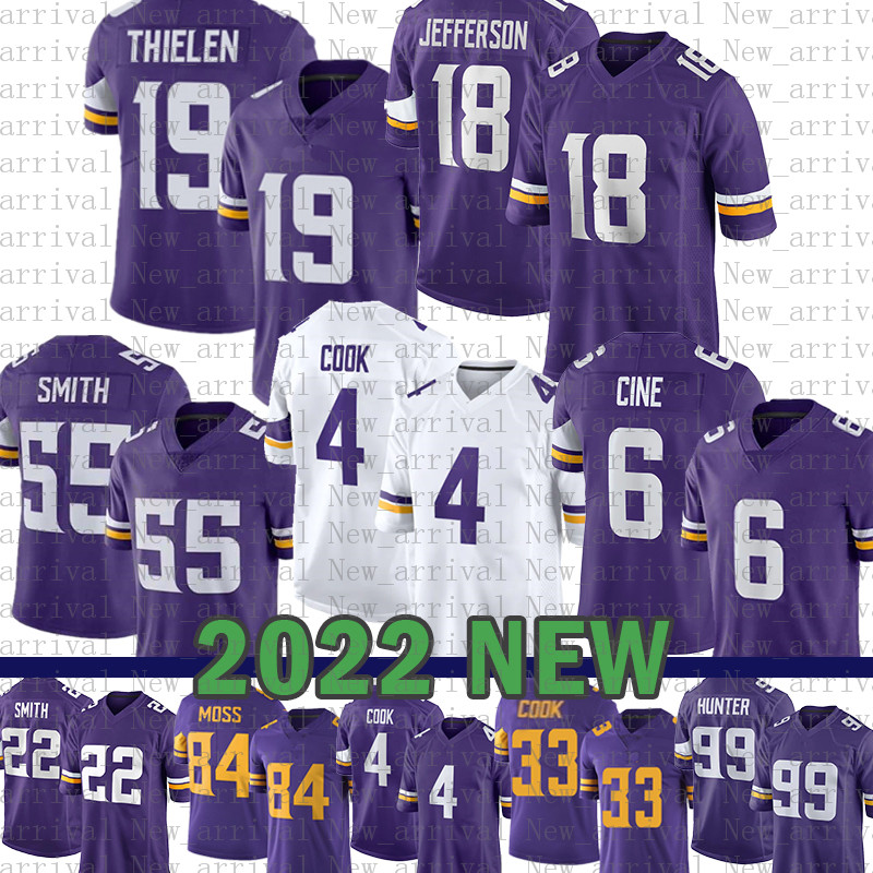 Lewis Cine Justin Jefferson Football Jersey Adam Thielen Dalvin Cook Kirk Cousins Danielle Hunter Za'Darius Harrison Smith Vikings''Kellen Mond Peterson, 2021 mens-w j r
Lewis Cine Justin Jefferson Football Jersey Adam Thielen Dalvin Cook Kirk Cousins Danielle Hunter Za'Darius Harrison Smith Vikings''Kellen Mond Peterson, 2021 mens-w j r