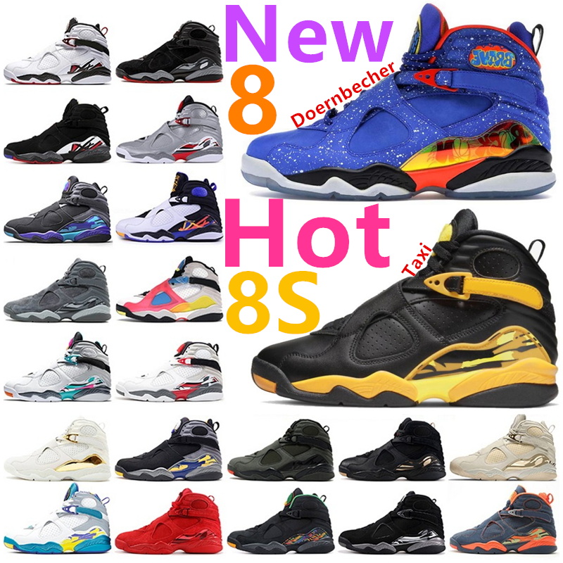 New 8 8s Black Taxi Men Basketball Shoes Doernbecher Black Samurai Chrome University Blue UNC Electric Green DMP 8 White Aqua South Beach Three Peat Trainers Sneakers, 8s take flight undefeated
New 8 8s Black Taxi Men Basketball Shoes Doernbecher Black Samurai Chrome University Blue UNC Electric Green DMP 8 White Aqua South Beach Three Peat Trainers Sneakers, 8s take flight undefeated